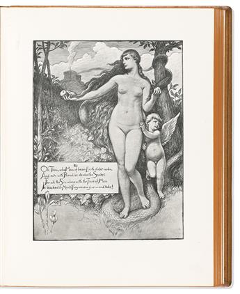 Khayyam, Omar (1048-1131) & Edward Fitzgerald, trans. (1809-1883) Rubaiyat of Omar Khayyam, Vedders Riverside Press edition.